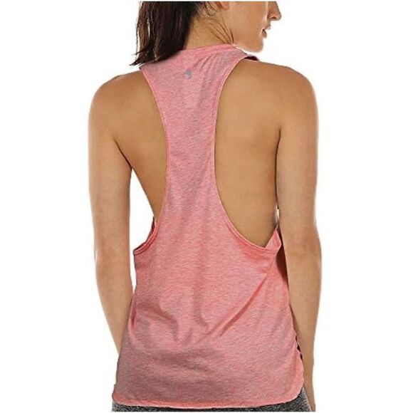 Icyzone Workout Running Muscle Tank Australia Yoga Athletic S Pale Blush - Picture 3 of 14